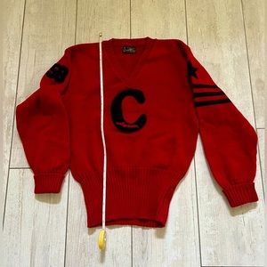 Antique Cooley High Letter Sweater